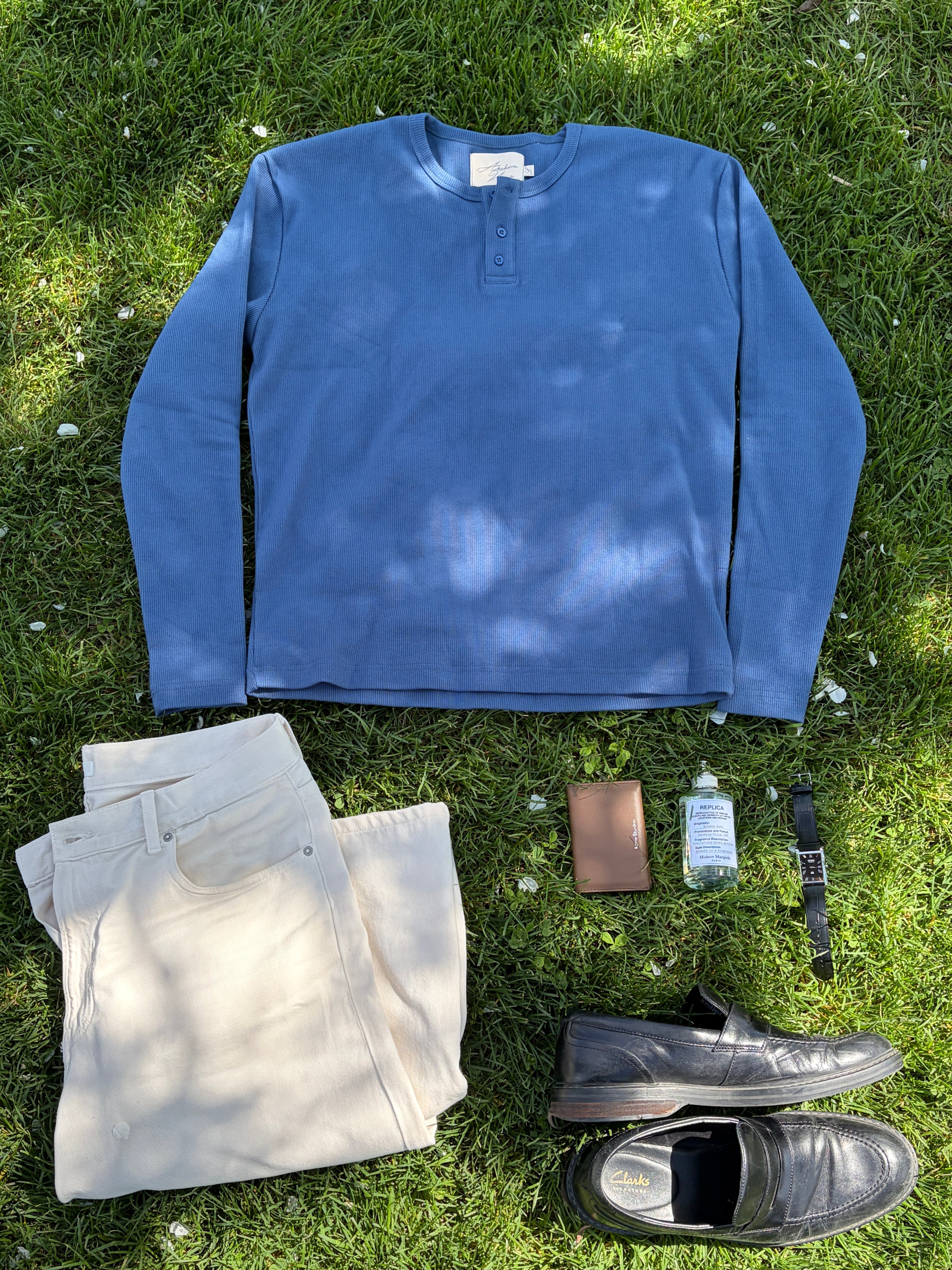 AN-01 Ribbed Henley