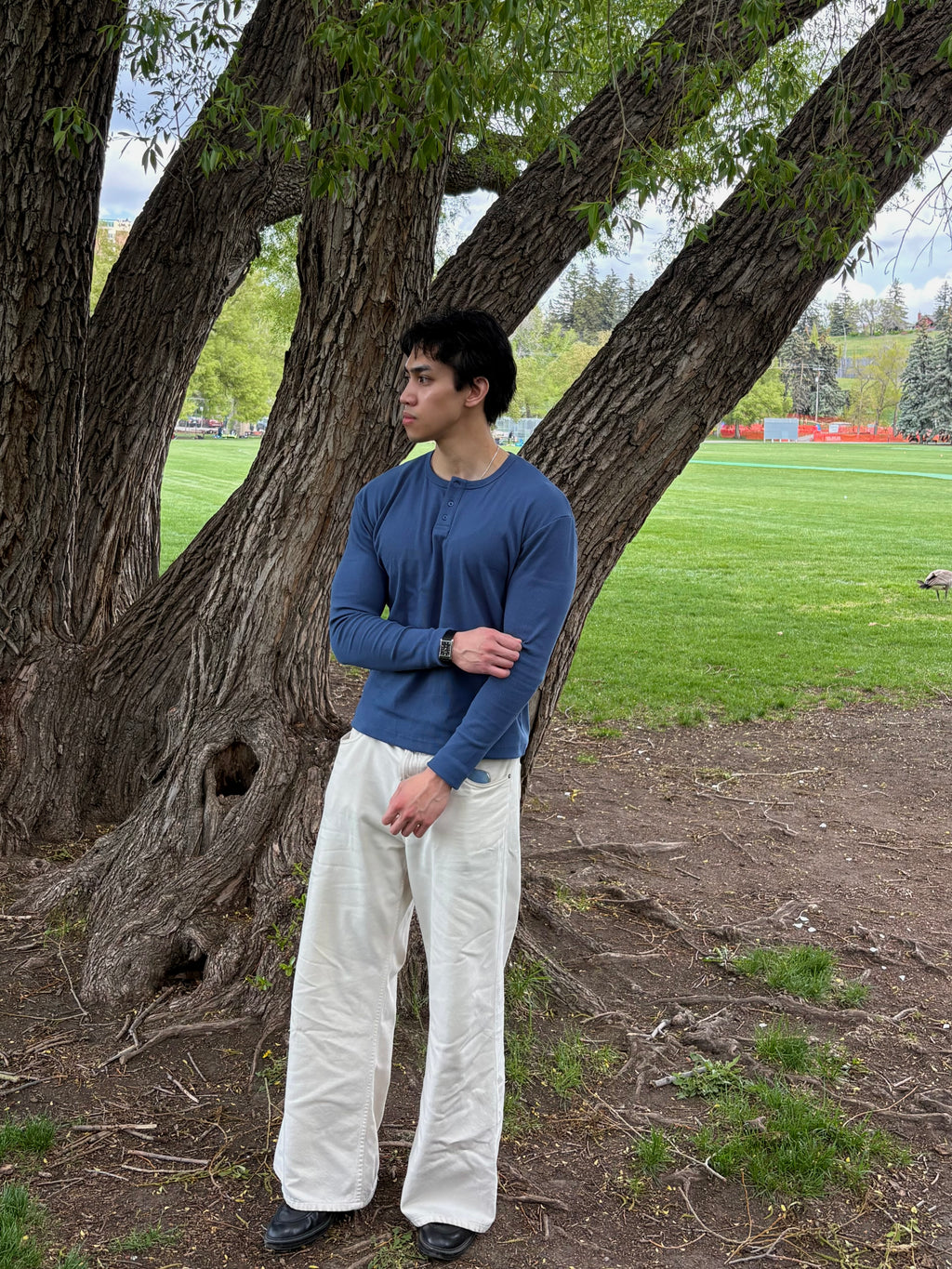 AN-01 Ribbed Henley